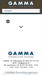 Mobile Screenshot of gamma.ch