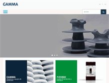 Tablet Screenshot of gamma.com.co